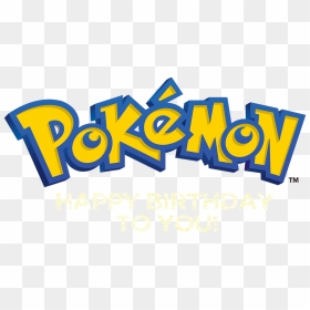 ¡feliz Cumpleaños - Pokemon Banner Png, Transparent Png - feliz cumpleaños png