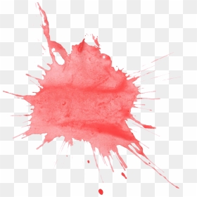 21 Red Watercolor Splatter , Png Download - Water Color Png Red, Transparent Png - watercolor splatter png