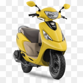2017 Tvs Scooty Zest 110 Front Angle - New Model Tvs Scooty, HD Png Download - scooty png