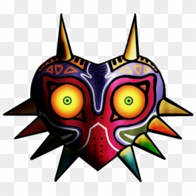 Majora"s Mask Logo Black And White , Png Download - Majoras Mask, Transparent Png - majora's mask png