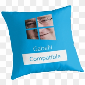 "gaben Compatible - Gabe Newell Smile, HD Png Download - gaben png