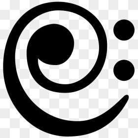 Old Bass Clef Sign, HD Png Download - bass clef png