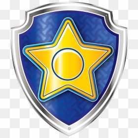 Badge Drawing Paw Patrol Chase - Paw Patrol Zuma Badge, HD Png Download - chase logo png