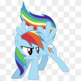 Rainbow Dash Transparent - Pegasus Unicorn Earth Pony, HD Png Download - rainbow dash png