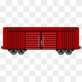 Cartoon Box Car Train, HD Png Download - train png images