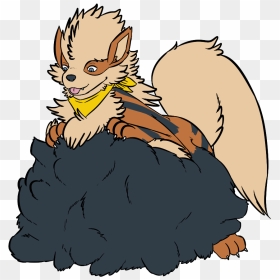 Pyro The Hungry, Lazy Arcanine - Cartoon, HD Png Download - arcanine png