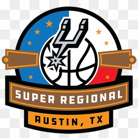 Spurs Super Regional - San Antonio Spurs, HD Png Download - spurs logo png