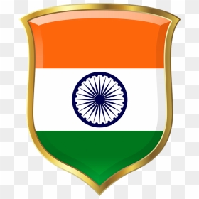 India Flag, HD Png Download - sheild png