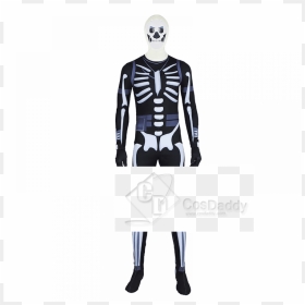 Fortnite Costumes Skull Trooper , Png Download - Fortnite Skeleton Halloween Costume, Transparent Png - skull trooper png