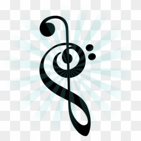 Violin And Bass Key - Treble Clef, HD Png Download - bass clef png