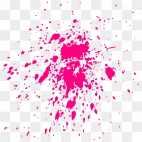 Giclée Printing Oil Paint Watercolor Painting - Pink Paint Splatters Background, HD Png Download - watercolor splatter png