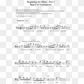 To Print The Notation For Part 3 In Bass Clef - Jeanne Barbey Vous Etes Dans Mon Ame, HD Png Download - bass clef png