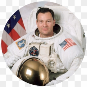 Former Nasa Astroanut Michael López-alegría - Lopez Alegria, HD Png Download - astronaut helmet png