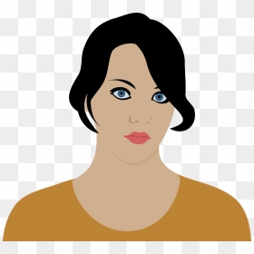 Serious Woman By Rones Clip Arts - Woman Images Clip Art, HD Png Download - gaben png