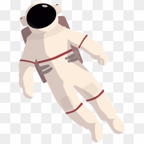 Astronaut Clipart - Cartoon, HD Png Download - astronaut helmet png