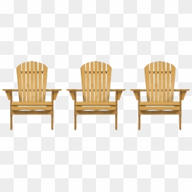 Chairs - Silla De Madera De Jardin, HD Png Download - menu png