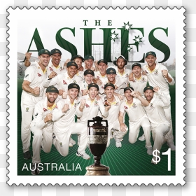 Ashes - Australia Stamps On Cricket, HD Png Download - cricket trophy png