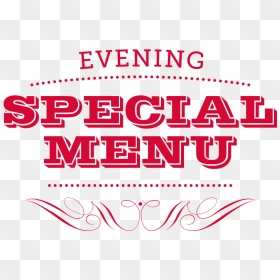 Special Menu - Graphic Design, HD Png Download - menu png