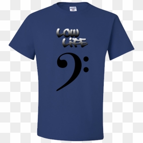 T-shirt, HD Png Download - bass clef png