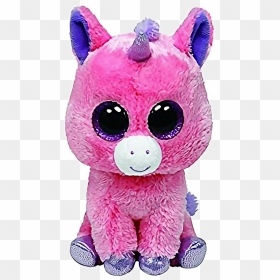Magic Beanie Boo Png - Pink Unicorn Beanie Boo, Transparent Png - boo png