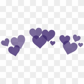Hearts Png Tumblr - Heart Crown Png Blue, Transparent Png - heart png tumblr