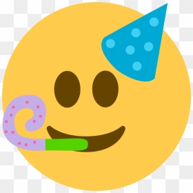 Party Discord Emoji - Party Emoji Transparent Background, HD Png Download - party emoji png
