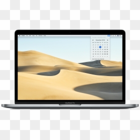 Quick View Calendar On A Macbook Pro - Apple Macbook Pro (retina, 15", Mid 2015), HD Png Download - macbook pro png
