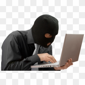 Robber Hacker Png - Bad Guy On Computer, Transparent Png - robber png