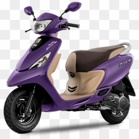 Tvs Scooty Zest 110 Matte Purple - Scooty Zest Price In Chennai, HD Png Download - scooty png