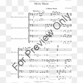 Document, HD Png Download - bass clef png