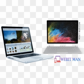 Surface Book 2 Vs Mac Book Pro - Microsoft 17 Inch Laptop, HD Png Download - macbook pro png