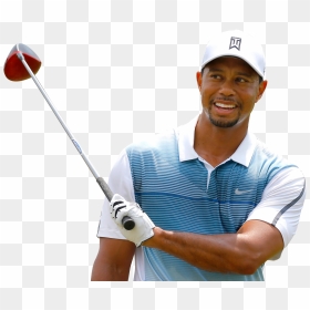 Golfer Tiger Woods Transparent Background Png - Tiger Woods Golf Png, Png Download - golf png