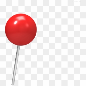 Red Push Pin , Png Download - Red Push Pin, Transparent Png - push pin png