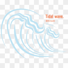Tidal Wave - Graphic Design, HD Png Download - tidal png