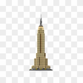 Lego 21046 Architecture Empire State Building, HD Png Download - empire state building png