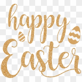 Happy Easter Logo Word Png File - Happy Easter Instagram Posts, Transparent Png - word png