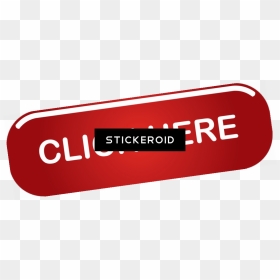 Click Here Red Button - Graphic Design, HD Png Download - click here png