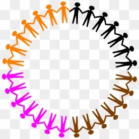 Community Clipart Unity - World People Holding Hands, HD Png Download - vhv