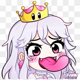 Boo And Princess King Boo - Justfream Boosette, HD Png Download - boo png