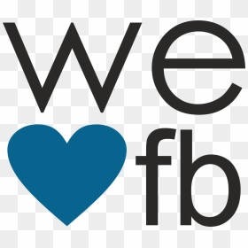 We Love Facebook, HD Png Download - facebook symbol png