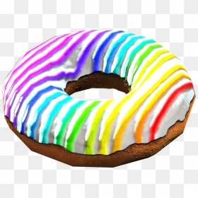 Nukapedia The Vault - Rainbow Donut Png, Transparent Png - doughnut png