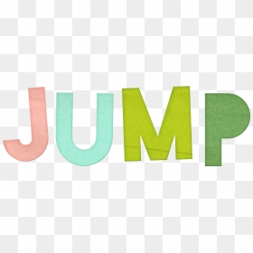 Transparent Word - Jump Word Transparent Background, HD Png Download - word png