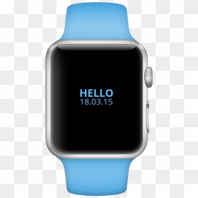 Drawing Mockup Apple Watch - Apple Watch, HD Png Download - apple watch png