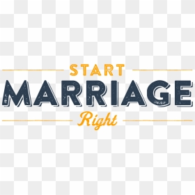 Wedding Word Png Pic - Start Marriage Right, Transparent Png - word png