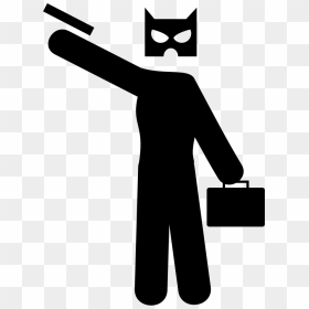 Bank Robbery Svg Png Icon Free Download - Bank Robber Icon, Transparent Png - robber png