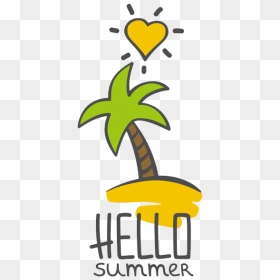 Hello Summer Word Png Clipart - Hello Summer Png Clipart, Transparent Png - word png