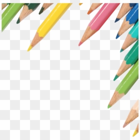 Cropped Coloured Pencils Transparent Image - Transparent Background Pencils Png, Png Download - pencils png
