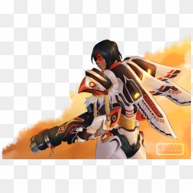 @vijuani Play Fair, Play Pharah - Cartoon, HD Png Download - pharah png