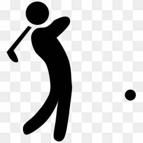 Thumb Image - Person Golfing Clipart, HD Png Download - golf png