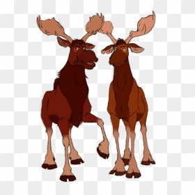 Brother Bear 2 You - Rutt And Tuke, HD Png Download - moose png